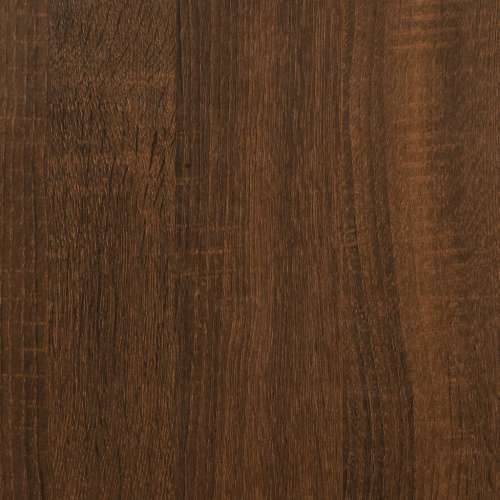 Klupa za pohranu boja hrasta 102x42x46 cm od konstruiranog drva - Smeđi hrast 102 x 42 x 46 cm Cijena