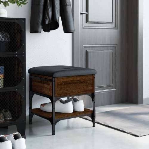 Klupa za cipele boja hrasta 42x42x45 cm od konstruiranog drva - Smeđi hrast 42 x 42 x 45 cm Cijena