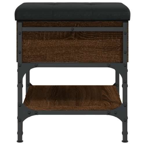 Klupa za cipele boja hrasta 42x42x45 cm od konstruiranog drva - Smeđi hrast 42 x 42 x 45 cm Cijena