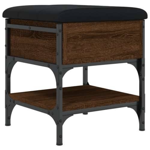 Klupa za cipele boja hrasta 42x42x45 cm od konstruiranog drva - Smeđi hrast 42 x 42 x 45 cm Cijena