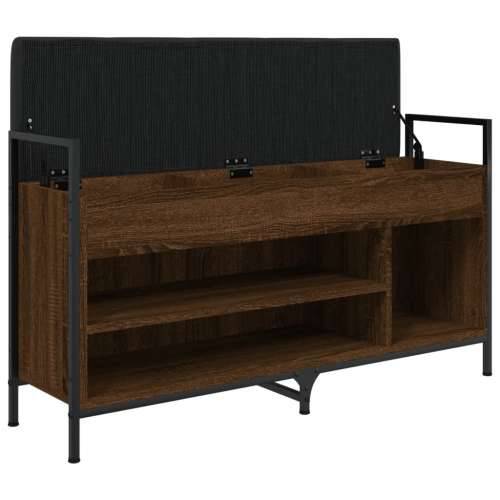Klupa za cipele boja smeđeg hrasta 105,5x32x57,5 cm drvena - Smeđi hrast 105.5 x 32 x 57.5 cm Cijena