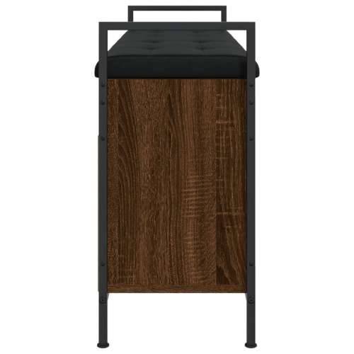 Klupa za cipele boja smeđeg hrasta 105,5x32x57,5 cm drvena - Smeđi hrast 105.5 x 32 x 57.5 cm Cijena