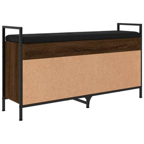 Klupa za cipele boja smeđeg hrasta 105,5x32x57,5 cm drvena - Smeđi hrast 105.5 x 32 x 57.5 cm Cijena