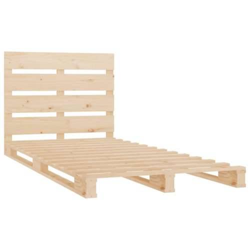 Okvir za krevet od borovine 90 x 190 cm jednokrevetni - Prirodna 90 x 190 cm Cijena