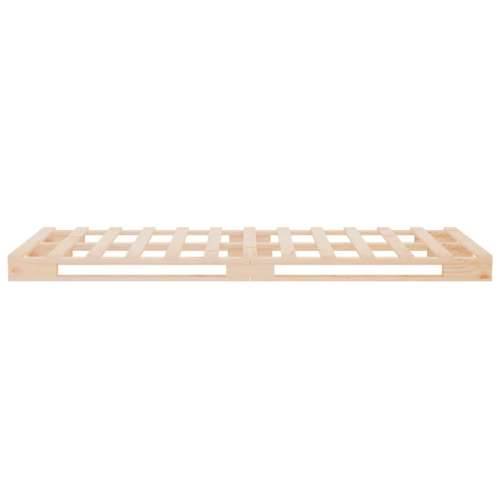 Okvir za krevet od borovine 90 x 190 cm jednokrevetni - Prirodna 90 x 190 cm Cijena