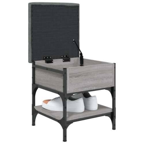 Klupa za cipele siva boja hrasta 42x42x45 cm konstruirano drvo - Sivi hrast sonoma 42 x 42 x 45 cm Cijena