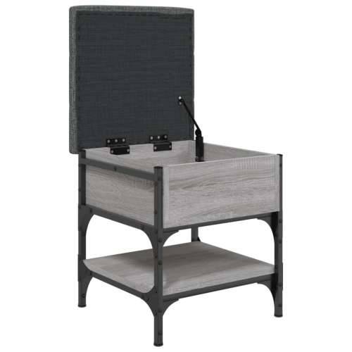 Klupa za cipele siva boja hrasta 42x42x45 cm konstruirano drvo - Sivi hrast sonoma 42 x 42 x 45 cm Cijena