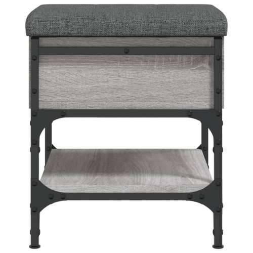 Klupa za cipele siva boja hrasta 42x42x45 cm konstruirano drvo - Sivi hrast sonoma 42 x 42 x 45 cm Cijena