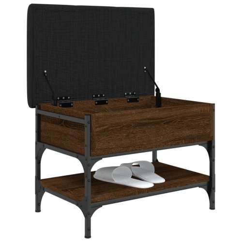 Klupa za cipele boja hrasta 62x42x45 cm od konstruiranog drva - Smeđi hrast 62 x 42 x 45 cm Cijena
