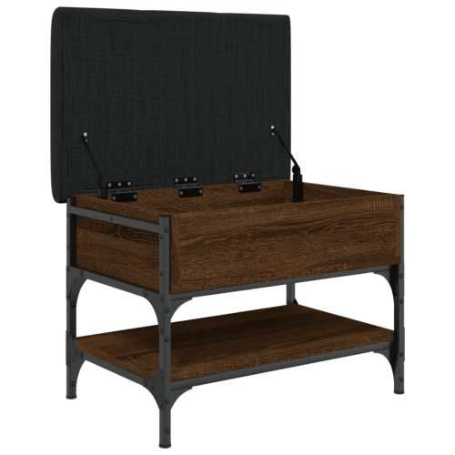 Klupa za cipele boja hrasta 62x42x45 cm od konstruiranog drva - Smeđi hrast 62 x 42 x 45 cm Cijena