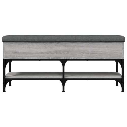 Klupa za cipele siva boja hrasta 102x32x45 cm konstruirano drvo - Sivi hrast sonoma 102 x 32 x 45 cm Cijena