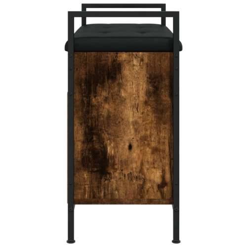 Klupa za cipele boja dimljenog hrasta 65,5x32x57,5 cm drvena - Dimljeni hrast 65.5 x 32 x 57.5 cm Cijena