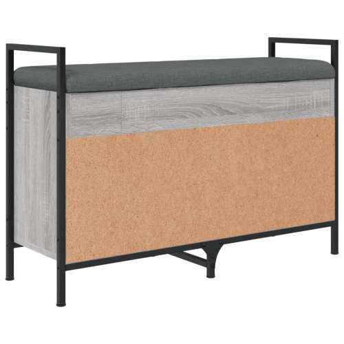 Klupa za cipele siva boja hrasta 85,5x32x57,5 cm - Sivi hrast sonoma 85.5 x 32 x 57.5 cm Cijena