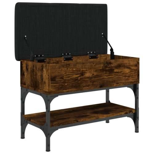 Klupa za cipele boja hrasta 62x32x45 cm konstruirano drvo - Dimljeni hrast 62 x 32 x 45 cm Cijena