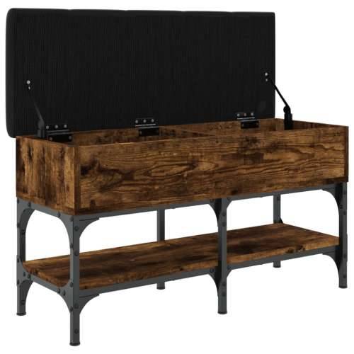 Klupa za cipele boja hrasta 82x32x45 cm konstruirano drvo - Dimljeni hrast 82 x 32 x 45 cm Cijena