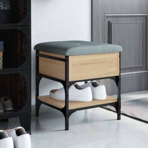 Klupa za cipele boja hrasta 42x42x45 cm konstruirano drvo - sonoma hrast 42 x 42 x 45 cm Cijena