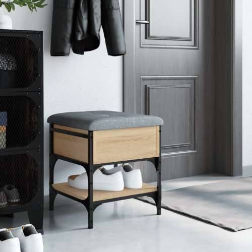Klupa za cipele boja hrasta 42x42x45 cm konstruirano drvo - sonoma hrast 42 x 42 x 45 cm Cijena