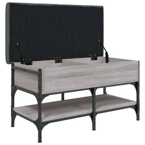 Klupa za cipele siva boja hrasta 82x42x45 cm konstruirano drvo - Sivi hrast sonoma 82 x 42 x 45 cm Cijena