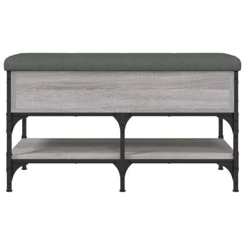 Klupa za cipele siva boja hrasta 82x42x45 cm konstruirano drvo - Sivi hrast sonoma 82 x 42 x 45 cm Cijena
