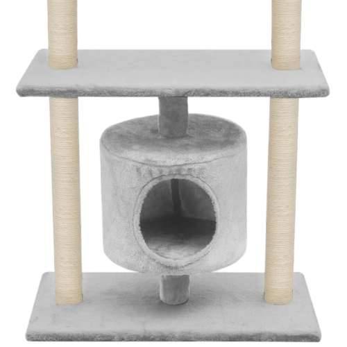 Penjalica za mačke sa stupovima za grebanje 95 cm siva Cijena