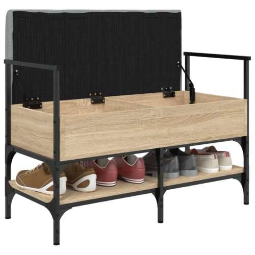 Klupa za cipele boja hrasta 85,5x42x57,5 cm konstruirano drvo - sonoma hrast Cijena