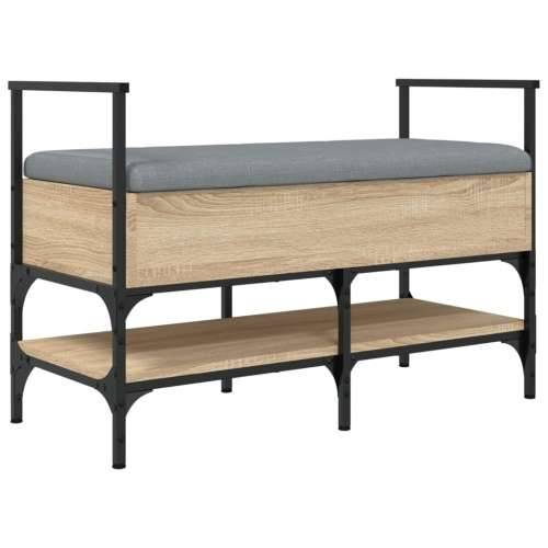 Klupa za cipele boja hrasta 85,5x42x57,5 cm konstruirano drvo - sonoma hrast Cijena