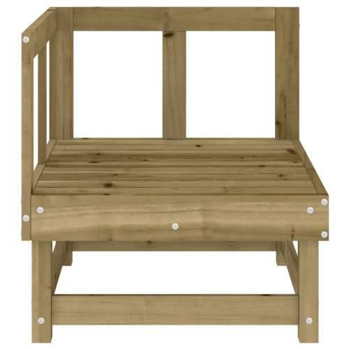 Kutna vrtna sofa od impregnirane borovine - Prirodno impregnirano 1 kutna sofa Cijena