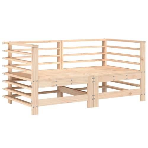 Kutne vrtne sofe 2 kom od masivne borovine - Prirodna boja bora 1 Kutna sofa (2 kom) Cijena