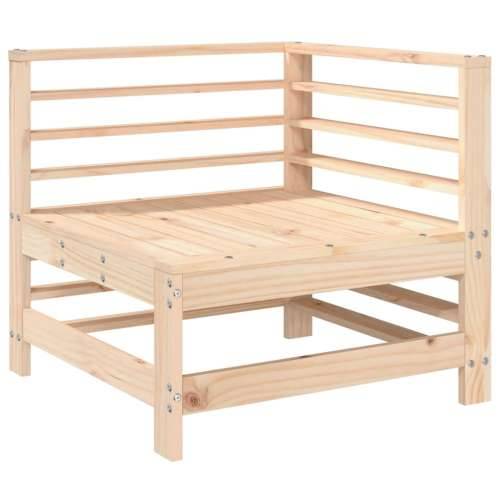 Kutne vrtne sofe 2 kom od masivne borovine - Prirodna boja bora 1 Kutna sofa (2 kom) Cijena