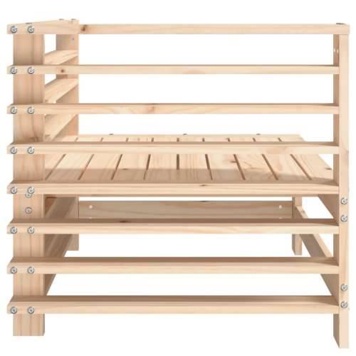 Kutne vrtne sofe 2 kom od masivne borovine - Prirodna boja bora 1 Kutna sofa (2 kom) Cijena