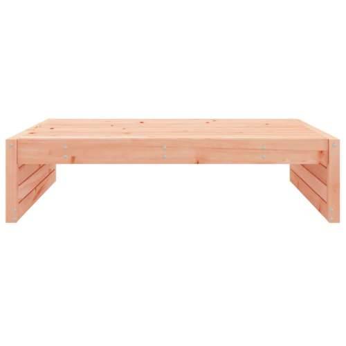 Vrtni tabure 120 x 80 cm od masivnog drva duglazije - Prirodni douglas 1 naslon za noge Cijena