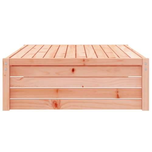 Vrtni tabure 120 x 80 cm od masivnog drva duglazije - Prirodni douglas 1 naslon za noge Cijena