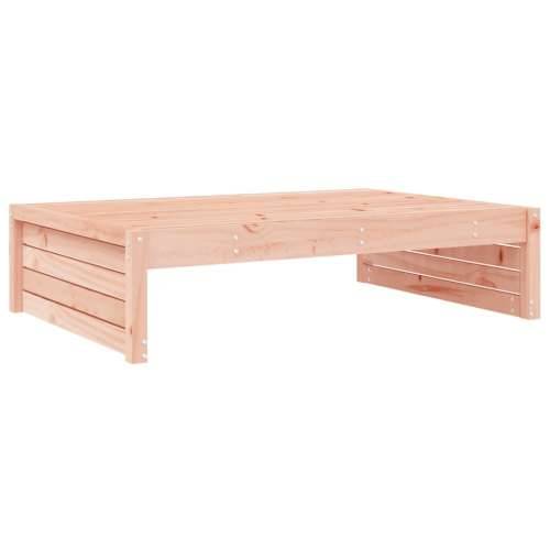 Vrtni tabure 120 x 80 cm od masivnog drva duglazije - Prirodni douglas 1 naslon za noge Cijena