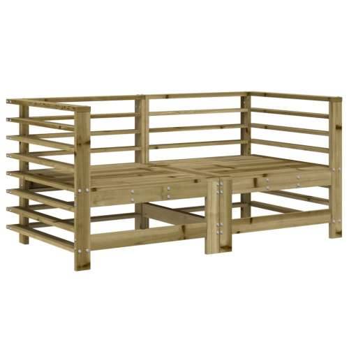 Kutne vrtne sofe 2 kom od impregnirane borovine - Prirodno impregnirano 1 Kutna sofa (2 kom) Cijena