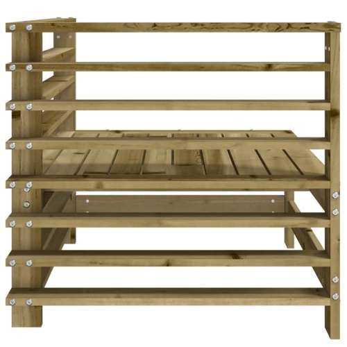 Kutne vrtne sofe 2 kom od impregnirane borovine - Prirodno impregnirano 1 Kutna sofa (2 kom) Cijena