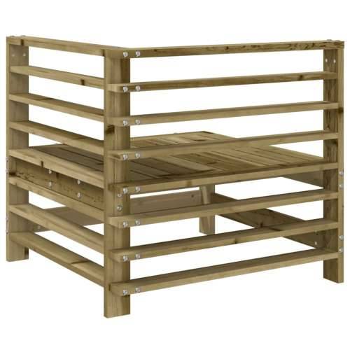 Kutne vrtne sofe 2 kom od impregnirane borovine - Prirodno impregnirano 1 Kutna sofa (2 kom) Cijena