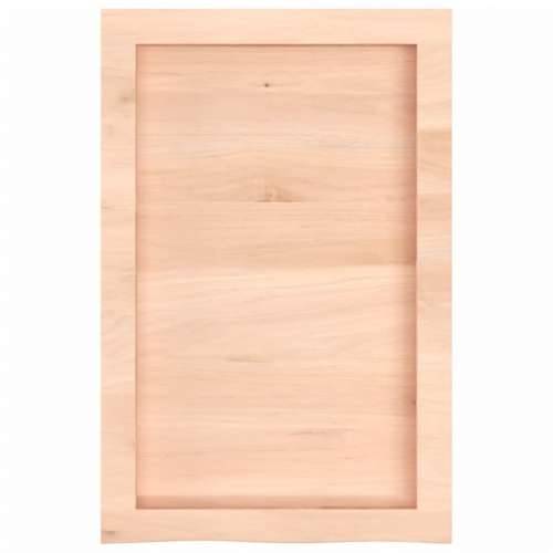 Kupaonska radna ploča 40x60x(2-4) cm netretirano masivno drvo - Prirodna 40 x 60 x 4 cm Cijena