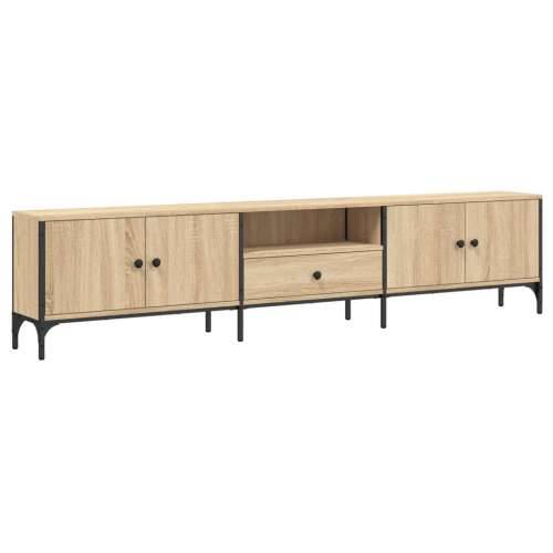 TV ormarić s ladicom boja hrasta 200x25x44 cm konstruirano drvo - sonoma hrast 1 Cijena