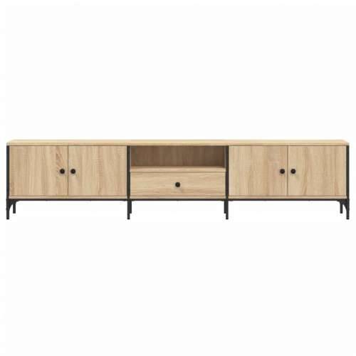 TV ormarić s ladicom boja hrasta 200x25x44 cm konstruirano drvo - sonoma hrast 1 Cijena