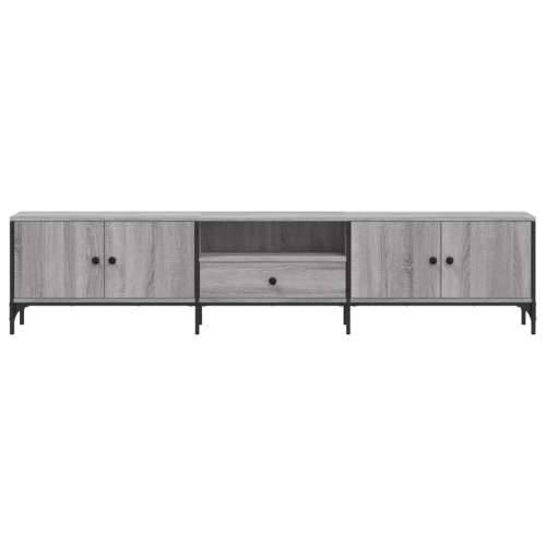 TV ormarić s ladicom boja hrasta 200x25x44 cm konstruirano drvo - Sivi hrast sonoma 1 Cijena