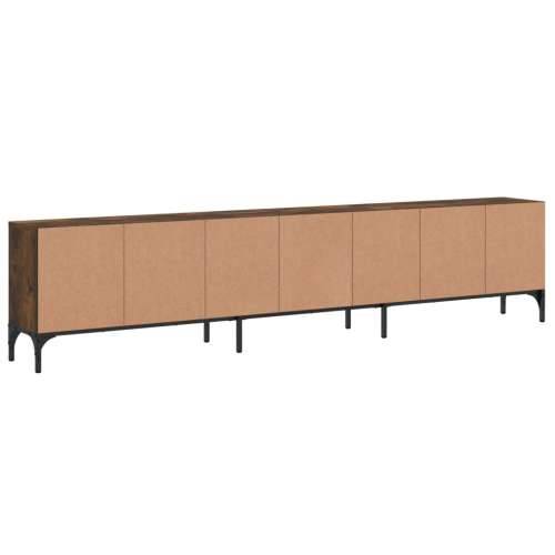 TV ormarić s ladicom boja hrasta 200x25x44 cm konstruirano drvo - Dimljeni hrast 1 Cijena