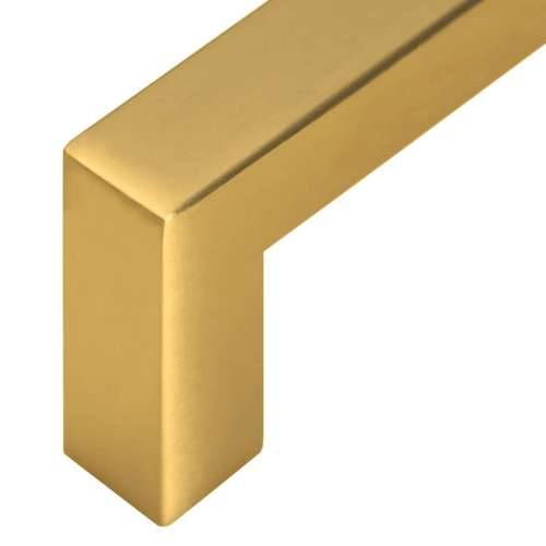 Ručke za ormarić 5 kom zlatne 320 mm od nehrđajućeg čelika - Zlatno 320 mm 5 Cijena