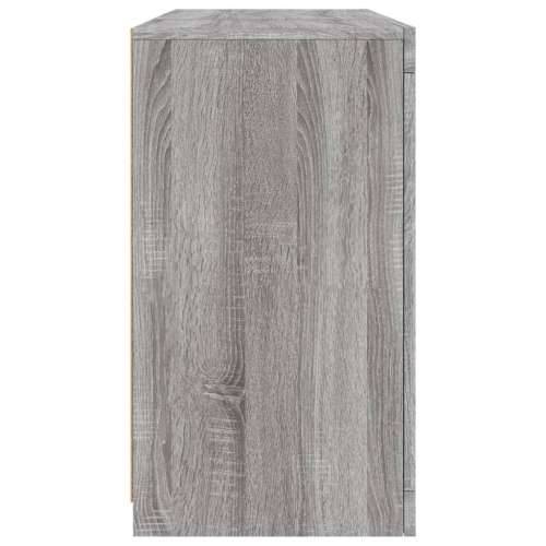Komoda s LED svjetlima boja sivog hrasta 123x37x67 cm - Sivi hrast sonoma 1 Cijena