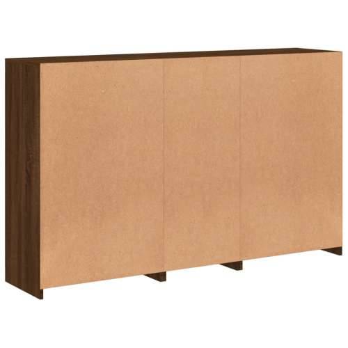 Komoda s LED svjetlima boja smeđeg hrasta 162x37x100 cm - Smeđi hrast 1 Cijena