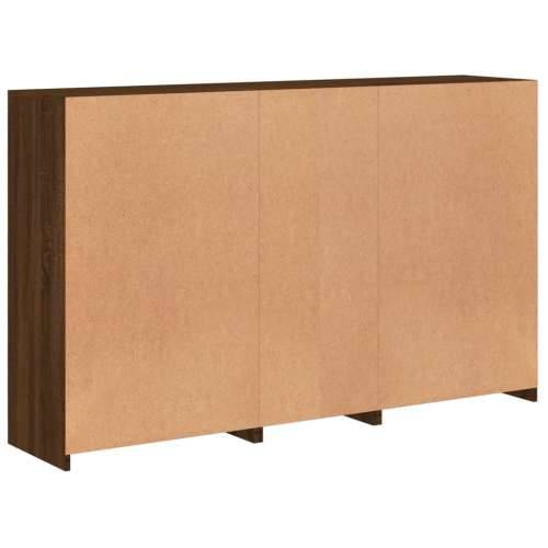 Komoda s LED svjetlima boja smeđeg hrasta 162x37x100 cm - Smeđi hrast 1 Cijena