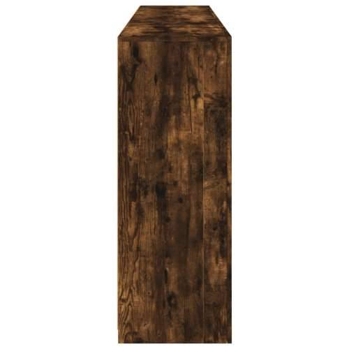 Komoda s LED svjetlima boja dimljenog hrasta 181,5x37x100 cm - Dimljeni hrast 1 Cijena