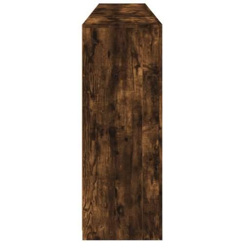 Komoda s LED svjetlima boja dimljenog hrasta 202x37x100 cm - Dimljeni hrast 1 Cijena