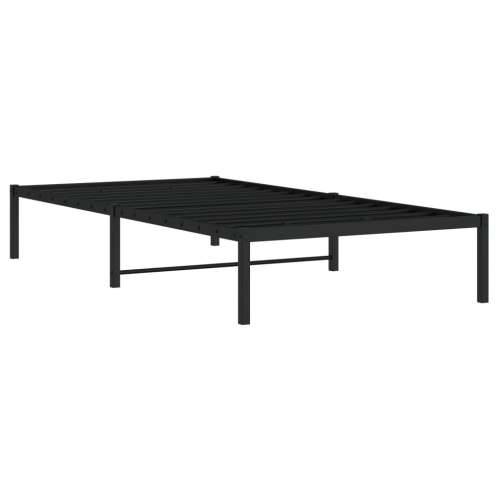 Metalni okvir za krevet crni 100 x 190 cm - Crna 100 x 190 cm Cijena