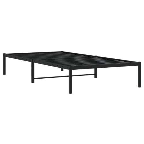 Metalni okvir za krevet crni 100 x 190 cm - Crna 100 x 190 cm Cijena