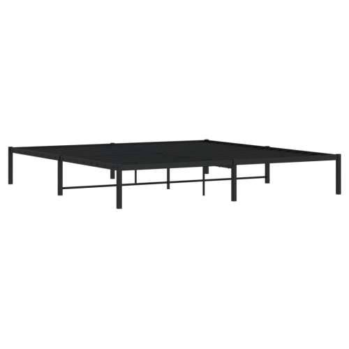 Metalni okvir za krevet crni 193x203 cm - Crna 193 x 203 cm Cijena